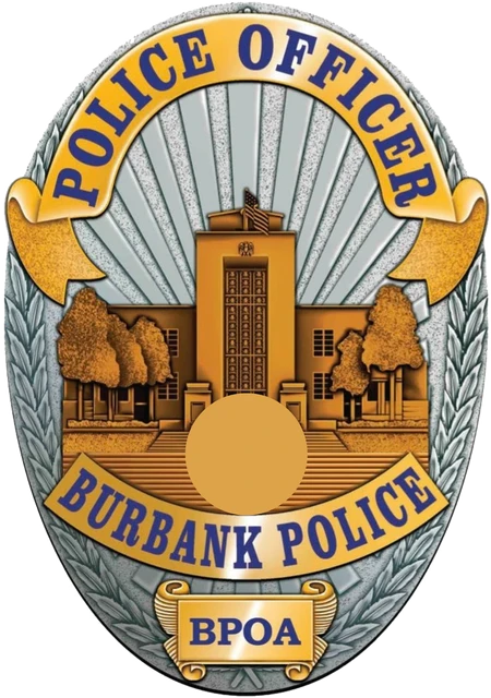 Burbank Police Officers' Association badge